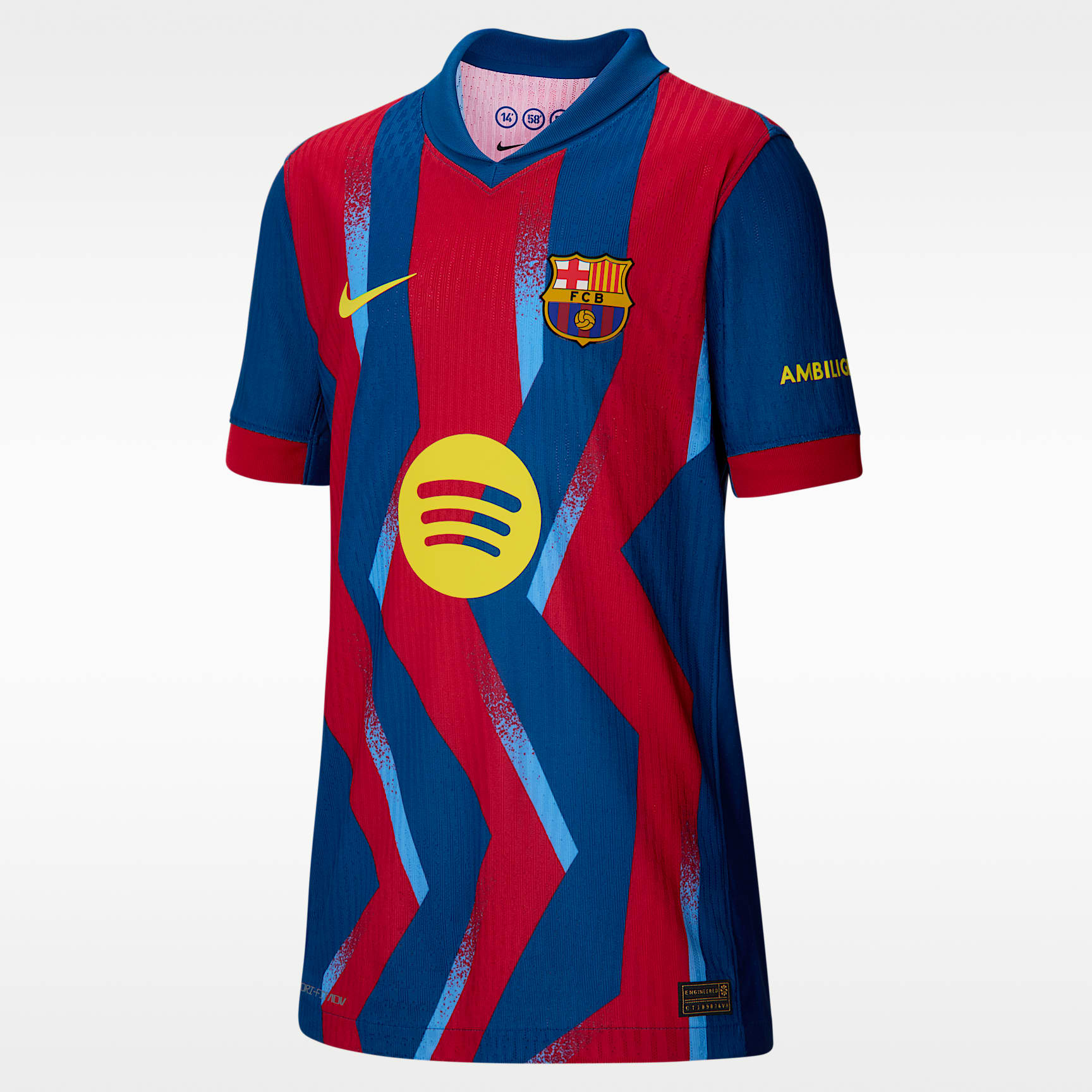 FC Barcelona 2025/26 Match Fourth Big Kids' Nike Dri-FIT ADV
